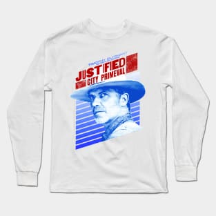 Justified: City Primeval Timothy Olyphant as Raylan Givens Long Sleeve T-Shirt